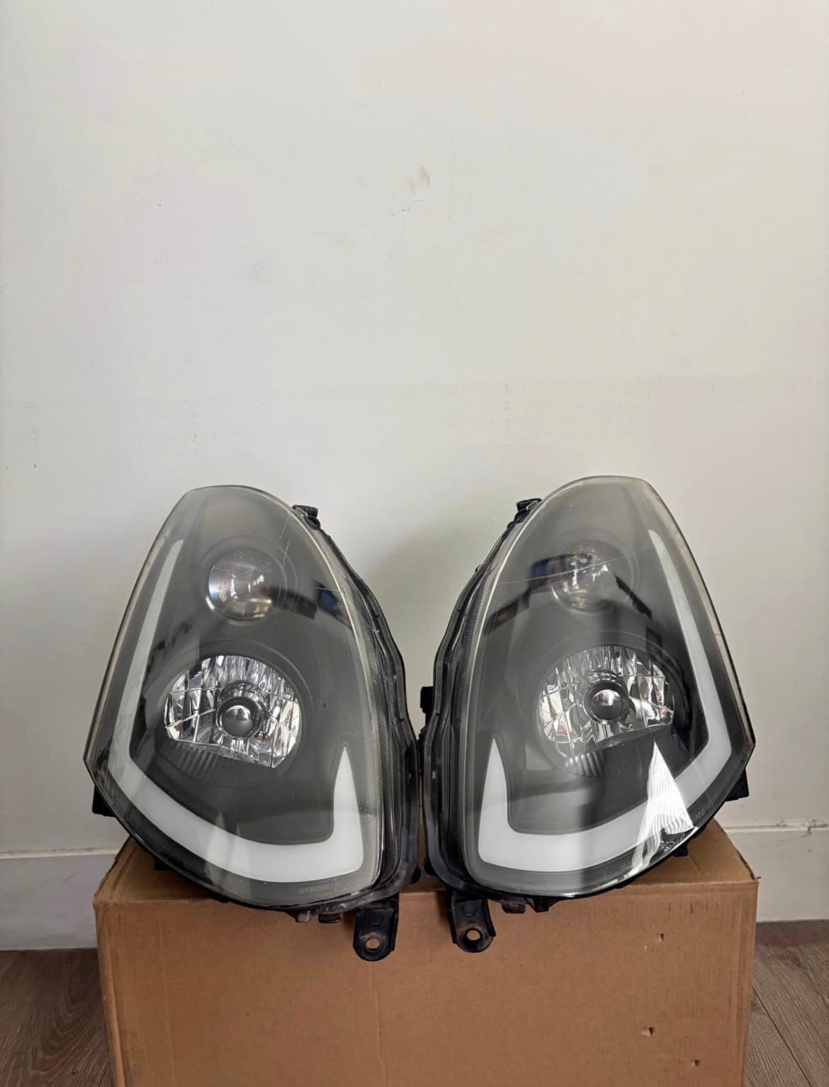 Spec-D Black Housing Headlights | 2003–2007 Infiniti G35 Coupe