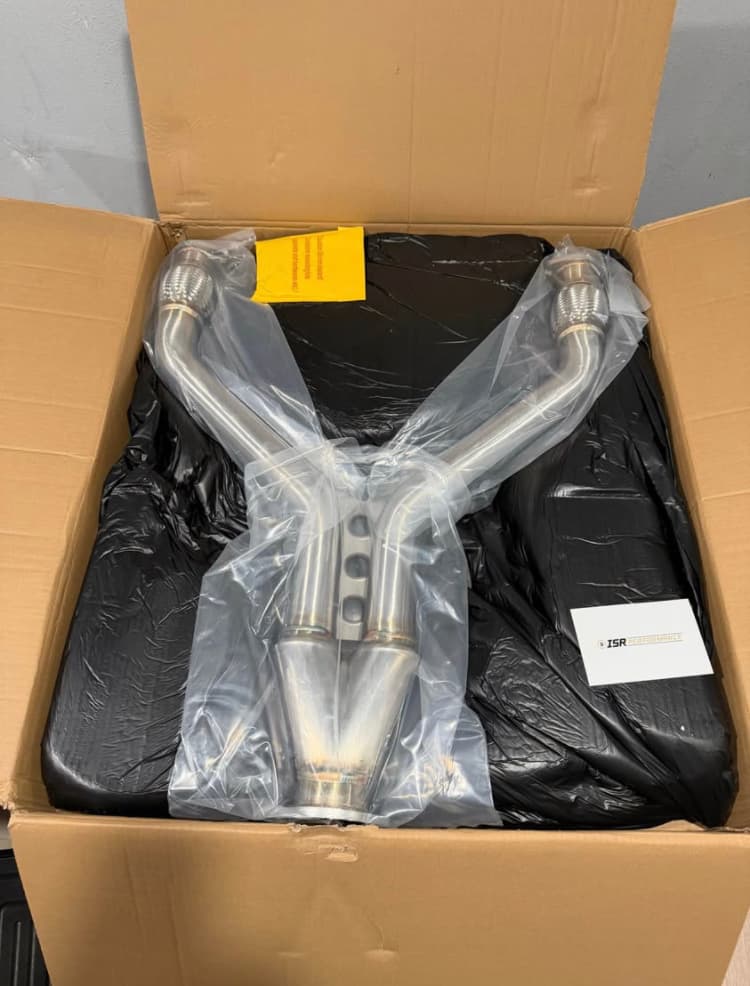 ISR Performance Y-Pipe - Infiniti G37 / 370Z / Q50 - 3" T304 Stainless | VQ35HR/VQ37VHR Race Merge | Deep Aggressive Tone | Eliminate Stock Restriction | Direct Bolt-On for G37, 370Z, Q50 3.7L RWD