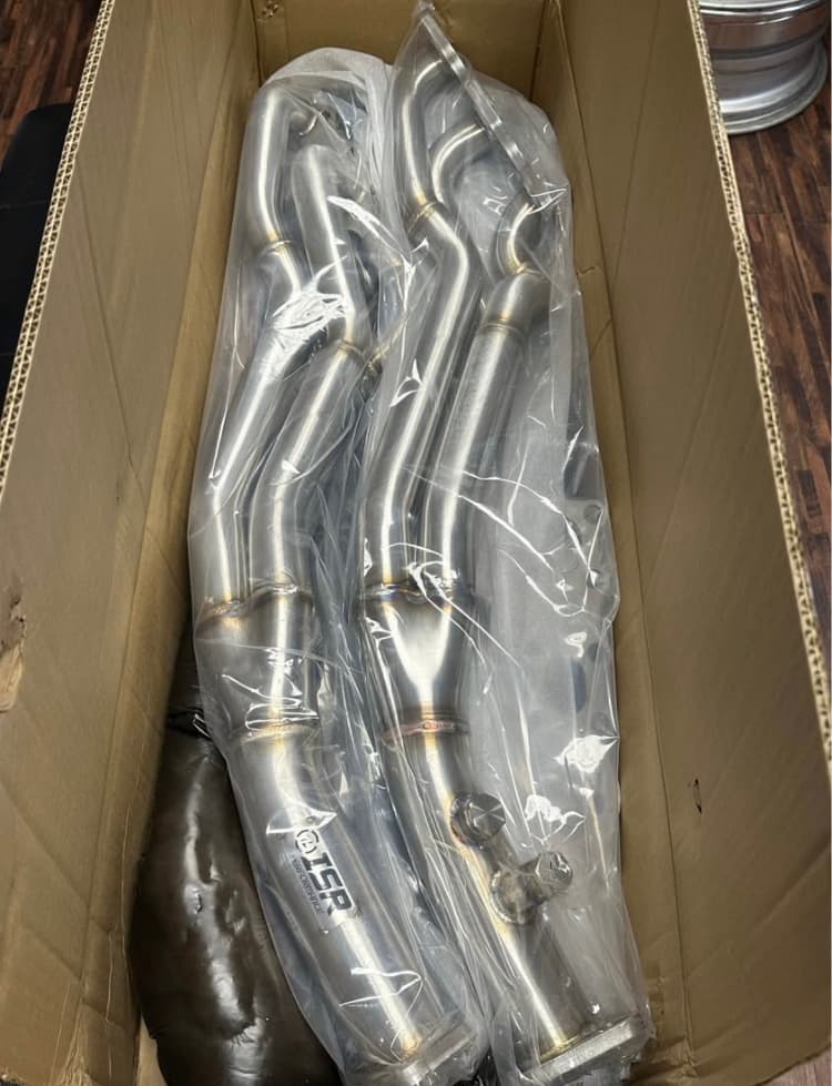 ISR Performance Long Tube Headers | G35, G37, Q50 | 350Z, 370Z | T304 Stainless | 3" Merge Collectors | Max Power & Sound | Direct Fit for VQ35DE/HR & VQ37VHR