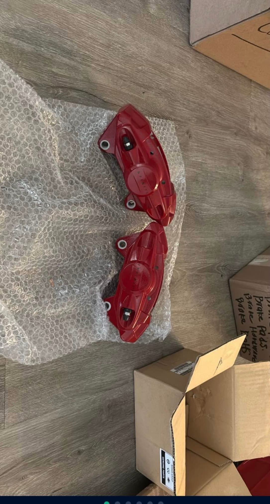 OEM Akebono Sport Brake Calipers Front & Rear | 2008-2013 Infiniti G37 Sport & 2009-2020 Nissan 370Z Sport | Genuine 4-Piston Front & 2-Piston Rear | Direct Bolt-On Big Brake Upgrade