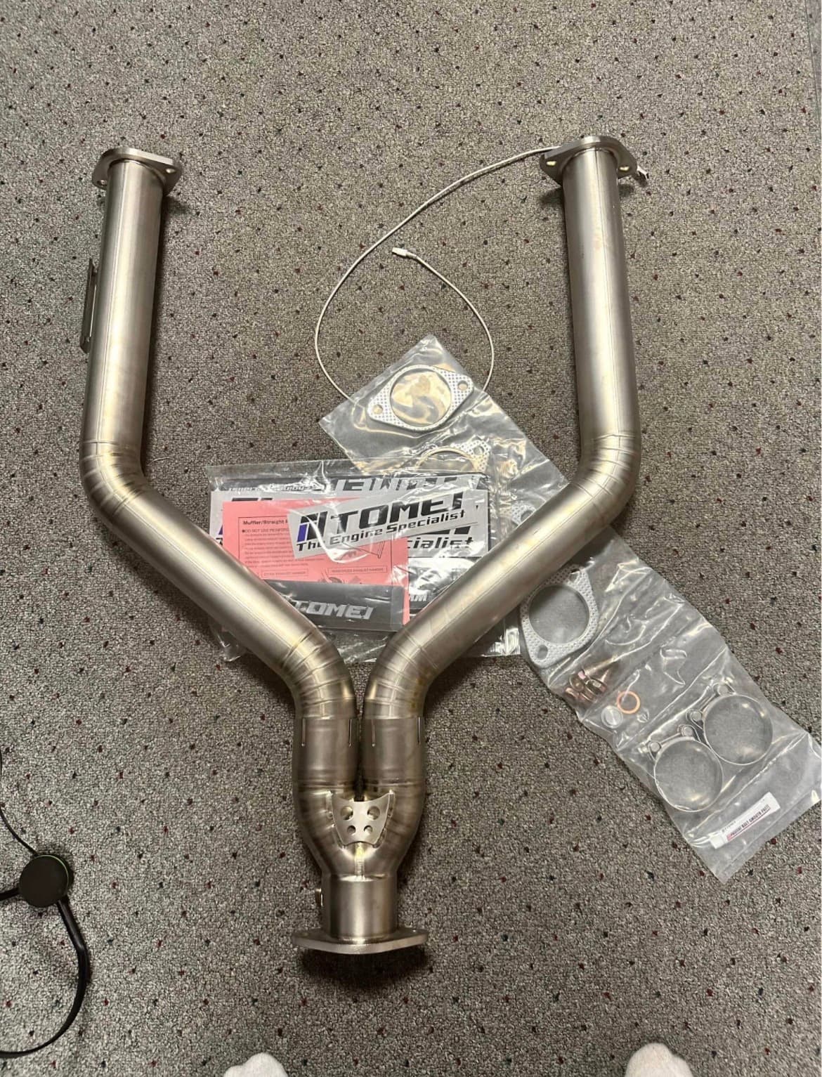 Tomei Y Pipe for Q50 (2014-2025) - Fits VQ & VR G37, 370Z