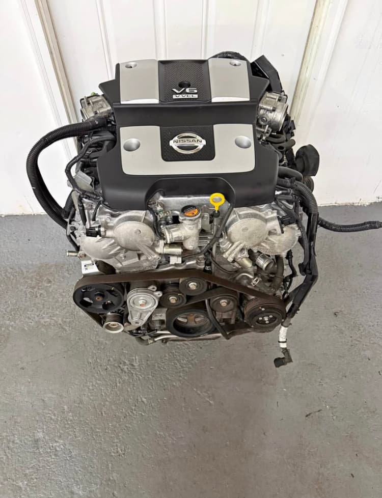 OEM 2015 Nissan 370Z VQ37VHR 3.7L V6 Engine 28K Miles – Fits 2009-2020 370Z & 2008-2013 Infiniti G37 / G37X / G37S Coupe Sedan