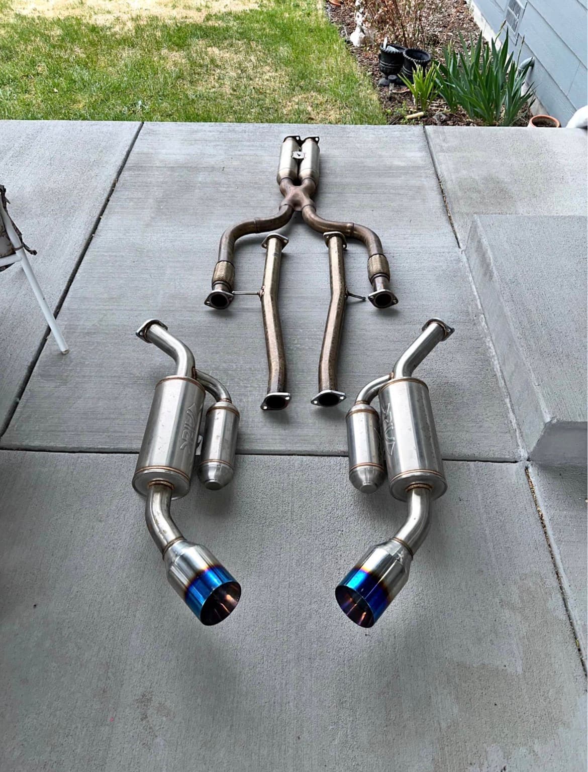 ARK GRiP Catback Exhaust | 2014+ Infiniti Q50 3.7 VQ37VHR | T304 Stainless | Dual 4.5" Tips | No Drone | AWD/RWD